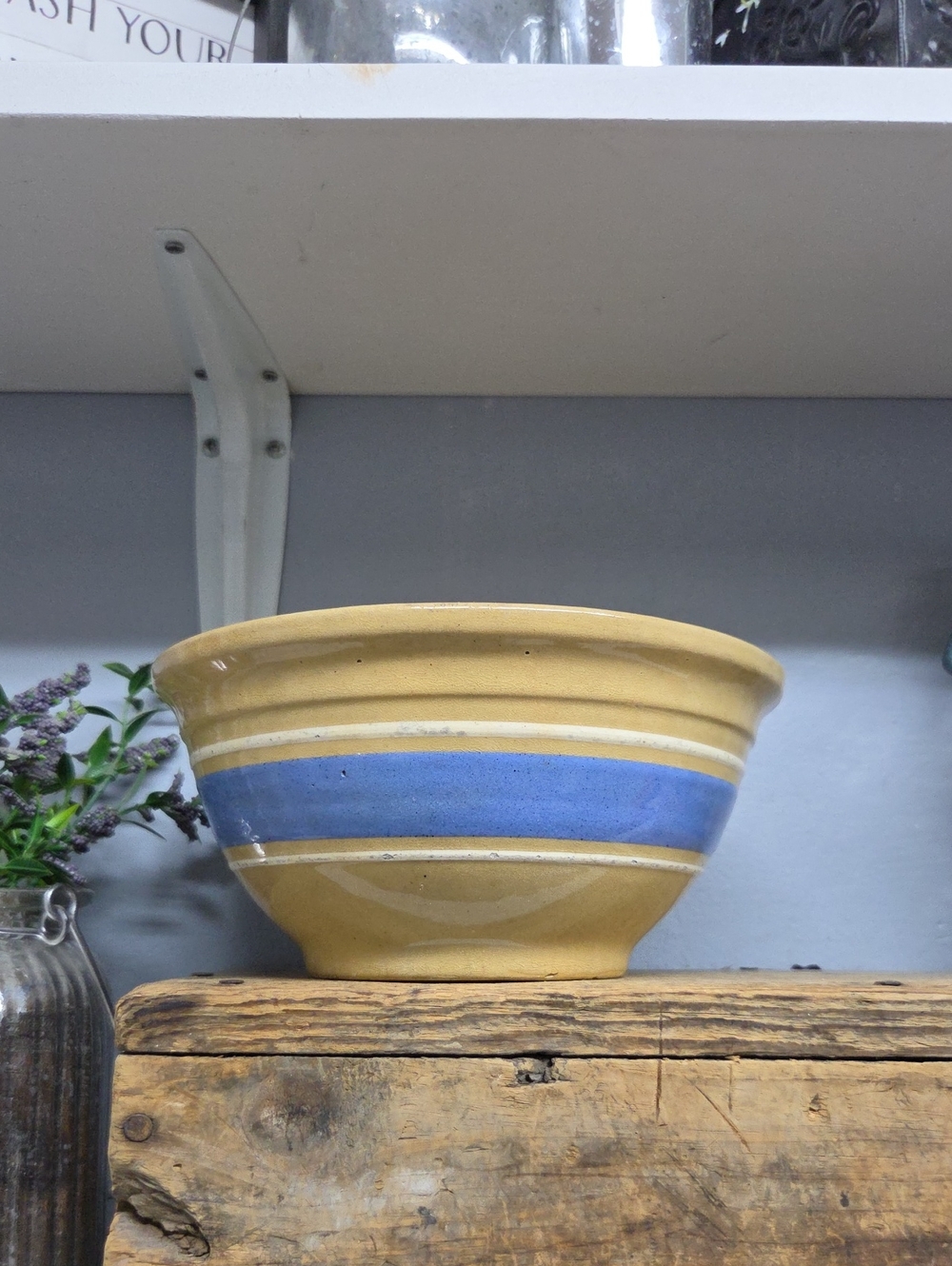 Antique Watt Pottery Bowl